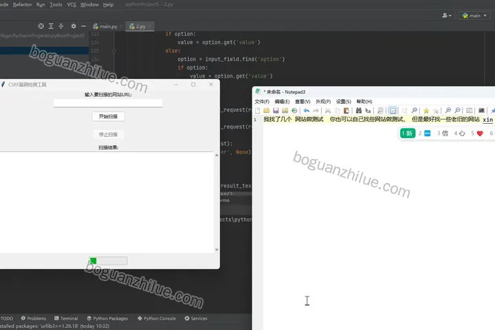csr检测工具项目截图
