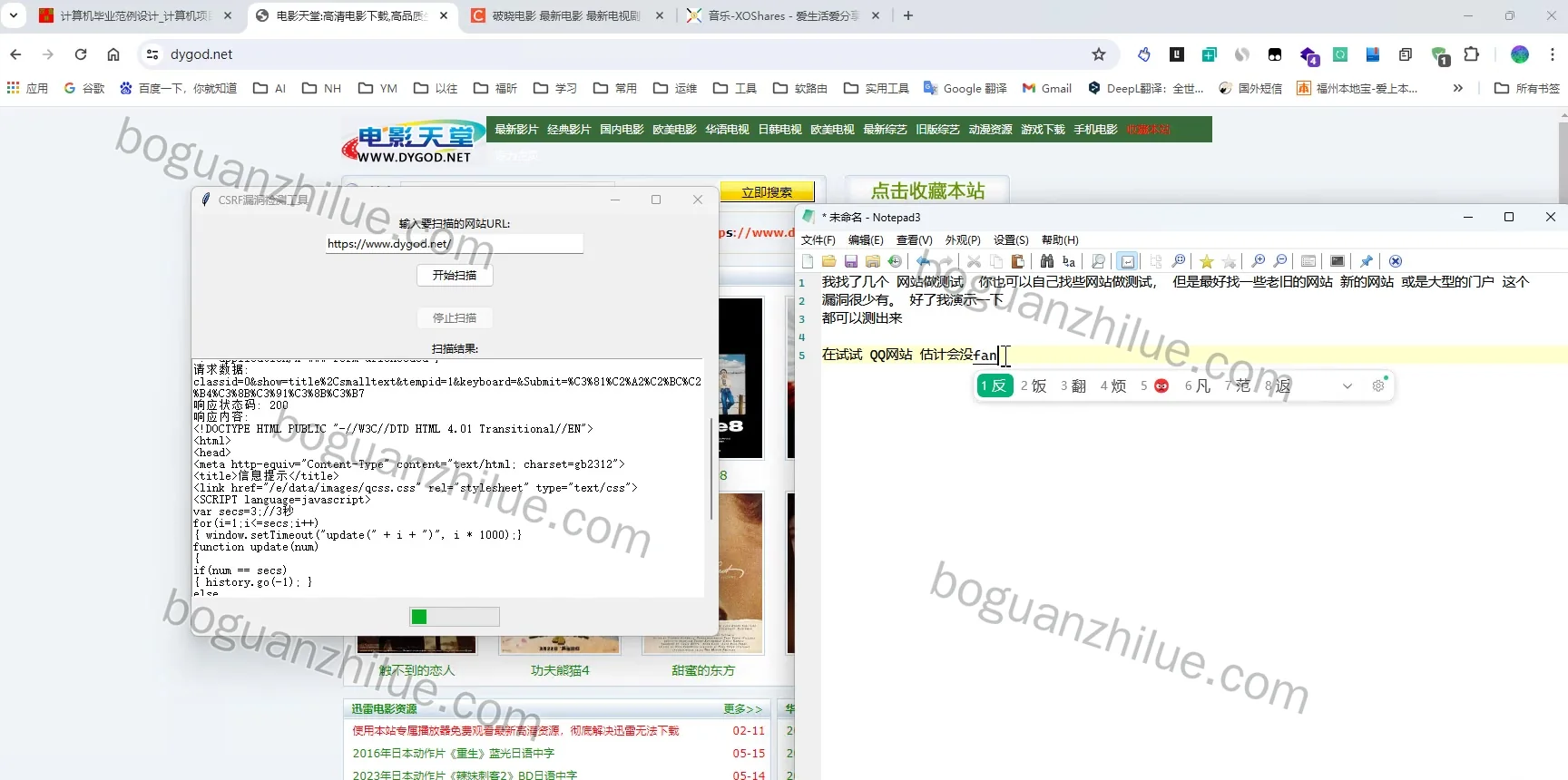 csr检测工具项目截图 9