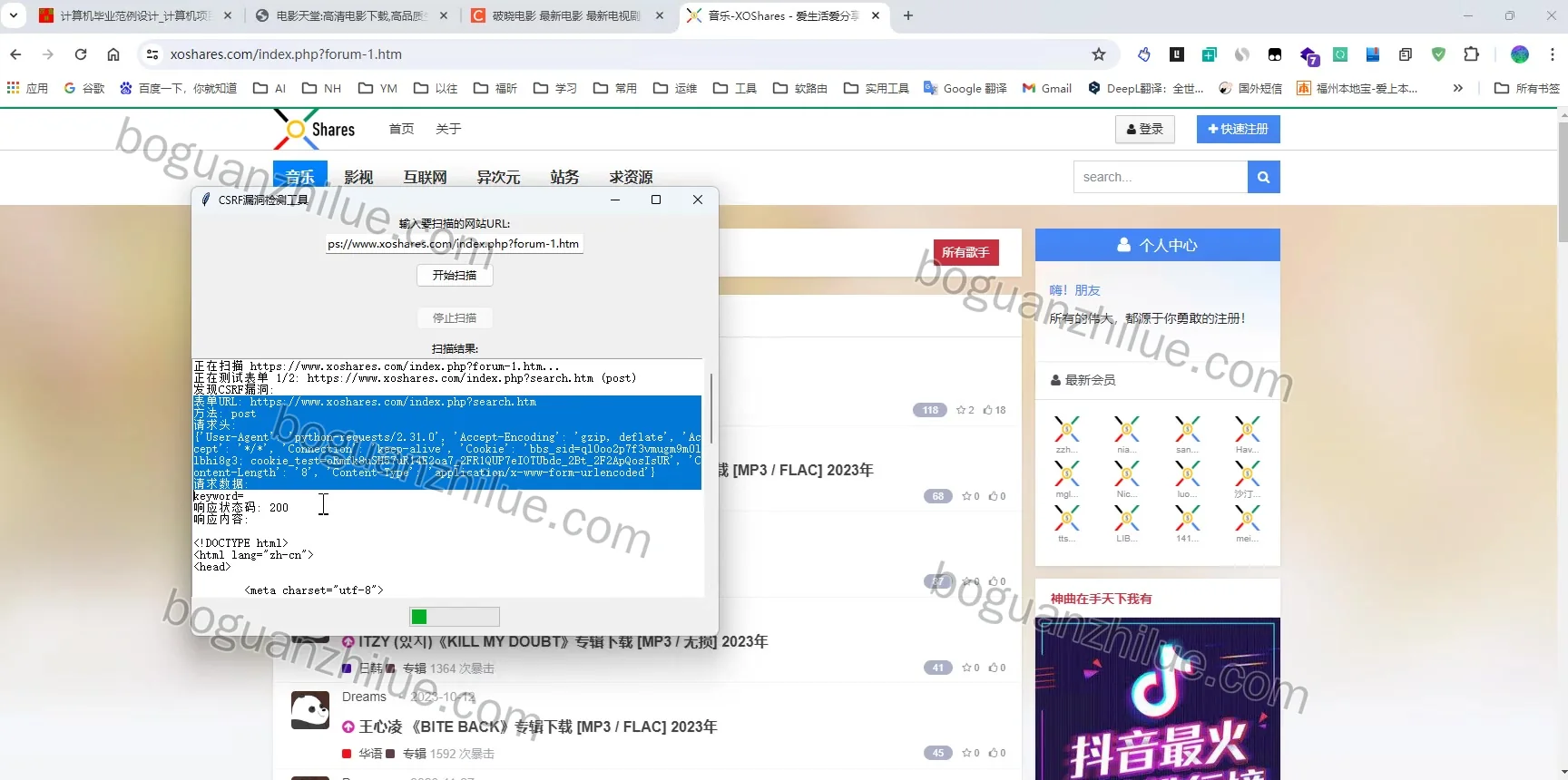 csr检测工具项目截图 4