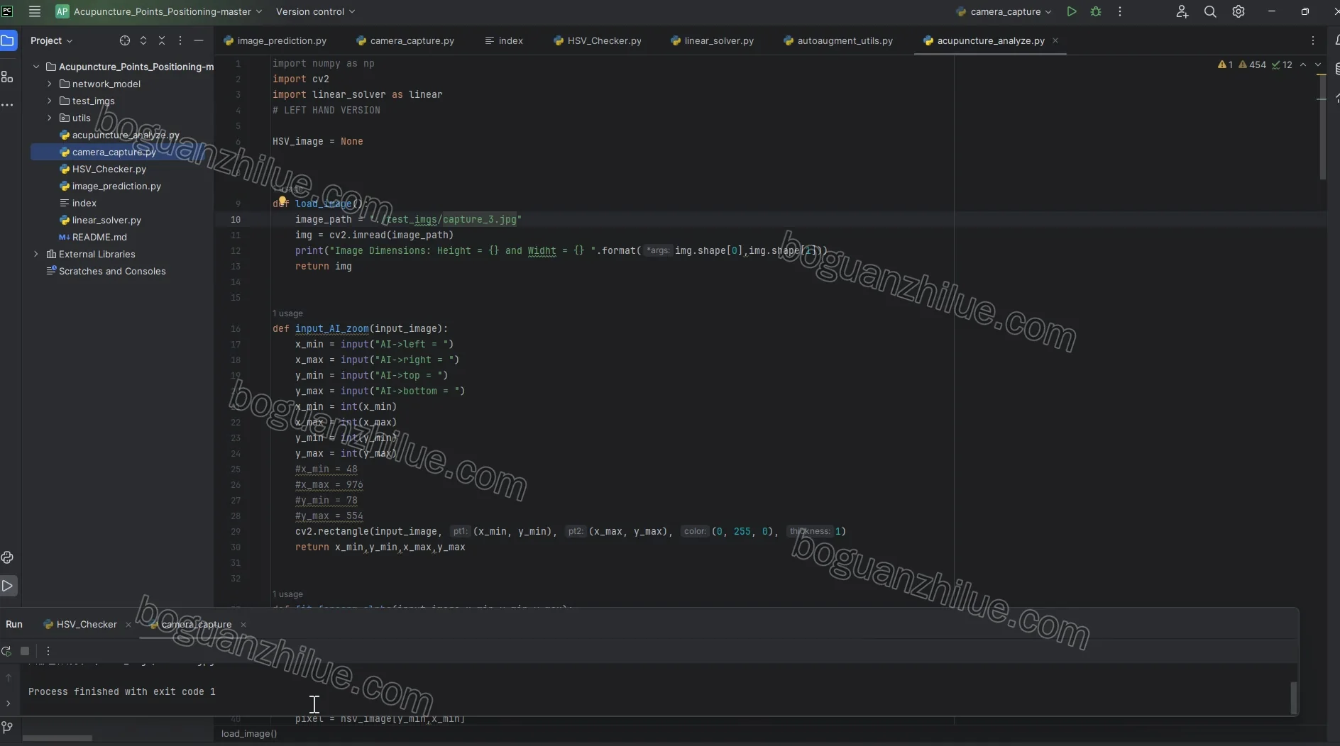 Python艾灸机器人自动搜索模块设计与实现项目截图 3