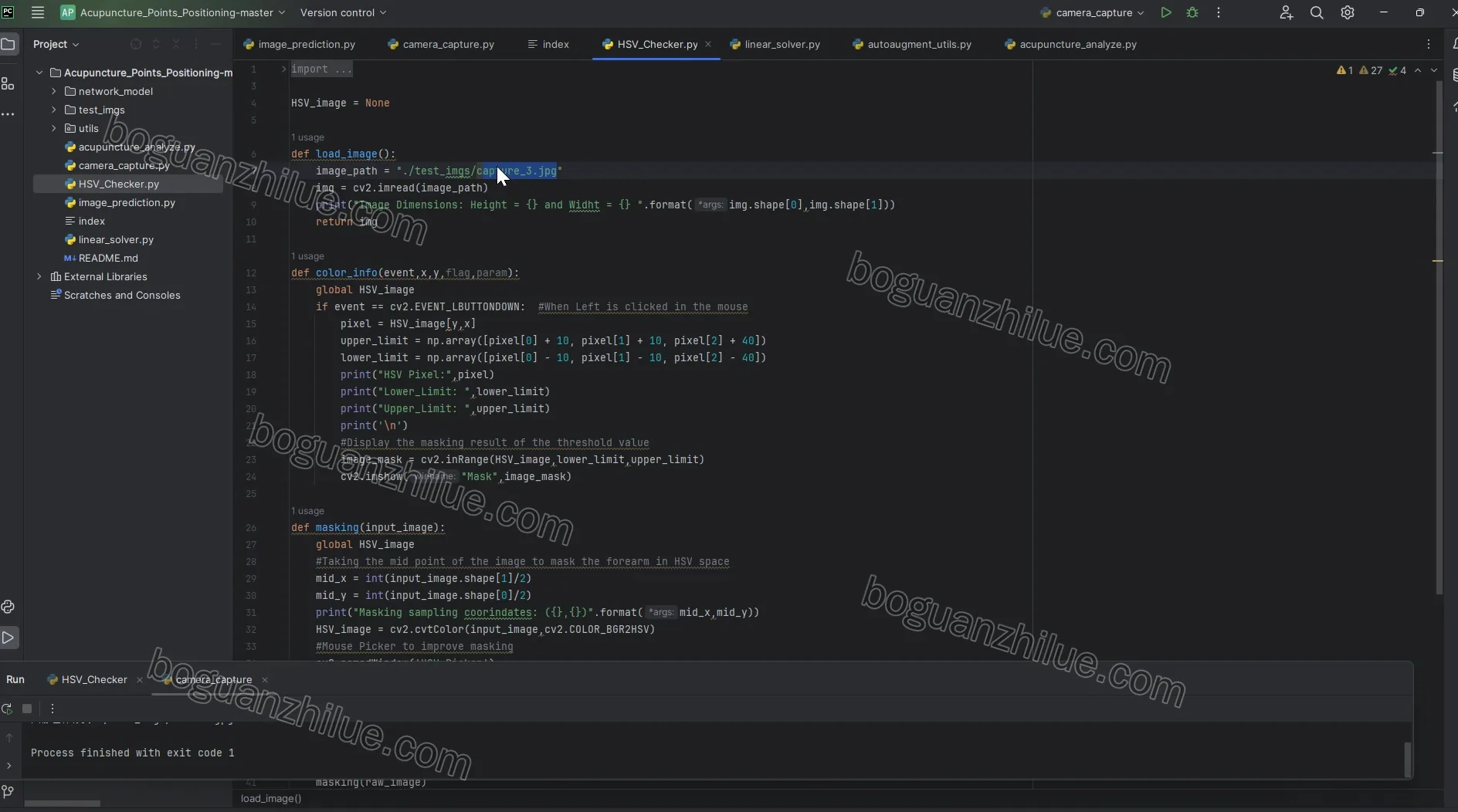 Python艾灸机器人自动搜索模块设计与实现项目截图 4