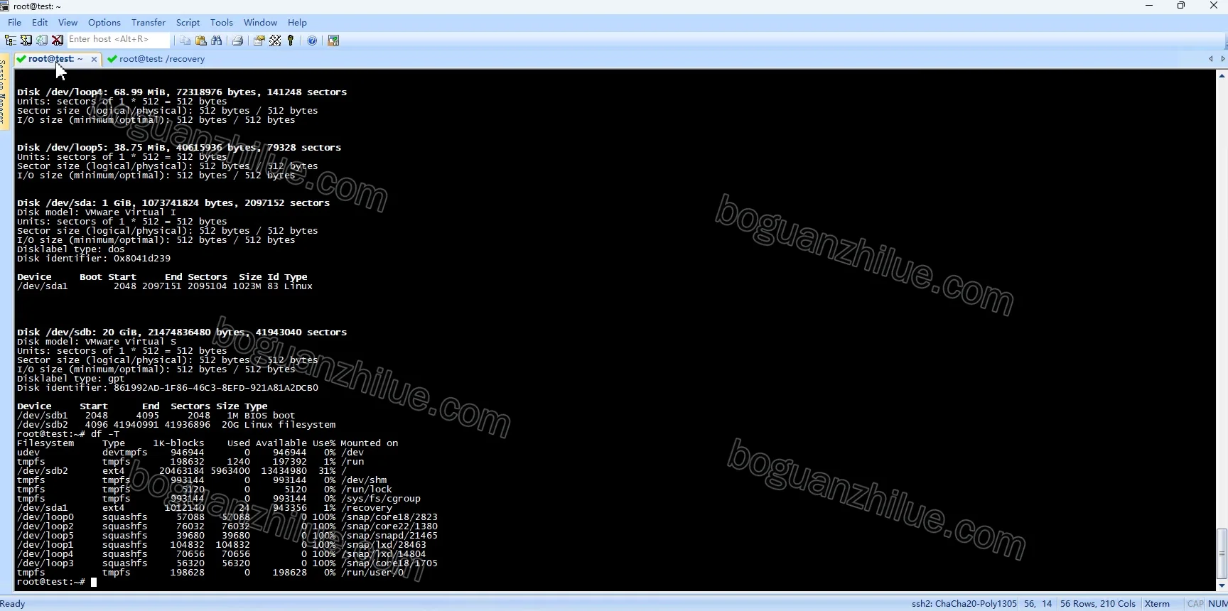 基于linux的误删除文件恢复程序设计项目截图 2